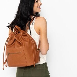 Fawn Design Drawstring Bag